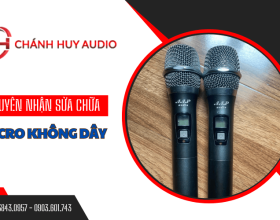 Cách khắc phục một số lỗi thường gặp ở micro không dây